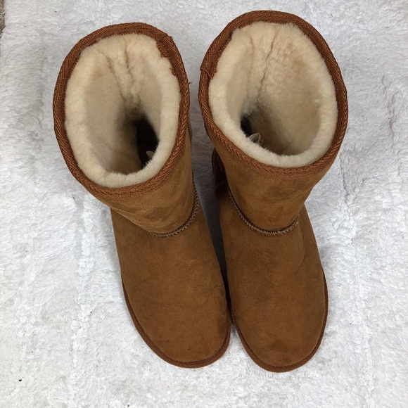 🔥 Australia Warmbat brown Kangaroo booties sz6 NEW - Picture 4 of 6